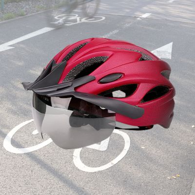 casque vélo easy fit avec visiere
