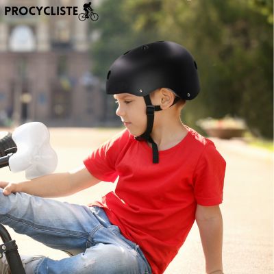 casque-vélo-enfant-noir-mat