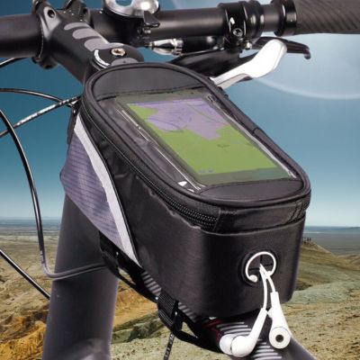 Sacoche de vélo Support de téléphone de vélo étanche, 3D Eva